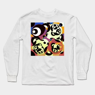 Circuit Stance ABSTRACT ARTWORK Long Sleeve T-Shirt